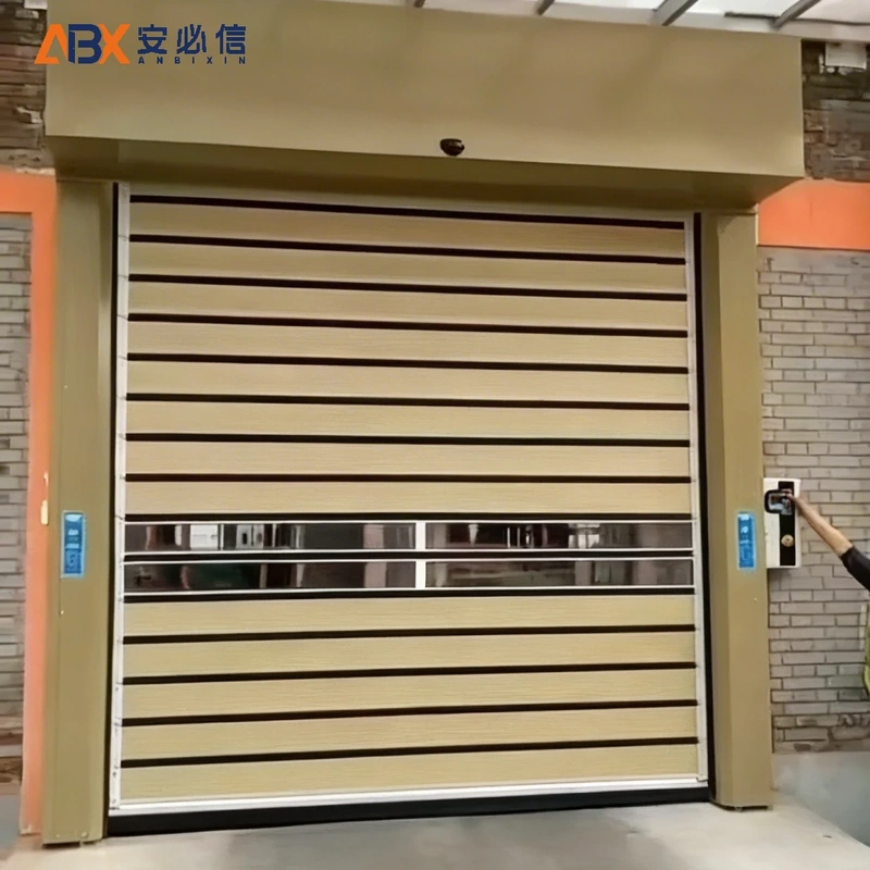 松原市螺旋式高速门